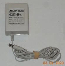 Cyber Acoustics AC/DC Power Adapter Model 1382-12-1200D Input 120V/Output +12V