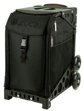 Zuca Sport Bag - STEALTH with Black Frame and Non-Flashing Wheels