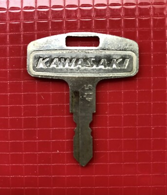 Genuine Single Kawasaki Pre Cut Key #415 G5 MC1 F7 F9 Big Horn