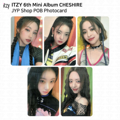 ITZY 6th Mini Album Cheshire Official Photocard POB Al BDM ITZY 6th Mini Album Cheshire Official Photocard POB Al BDM