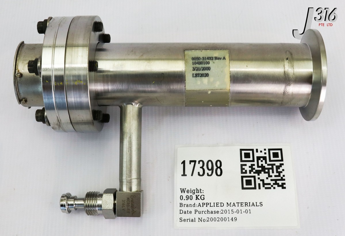 Needs 17398 APPLIED MATERIALS ADAPTER, ION GAUGE CONVECTRON, DPS 0050