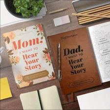 Mom & Dad I Want to Hear Your Story Parents' Guided Journal to Share Their Love
