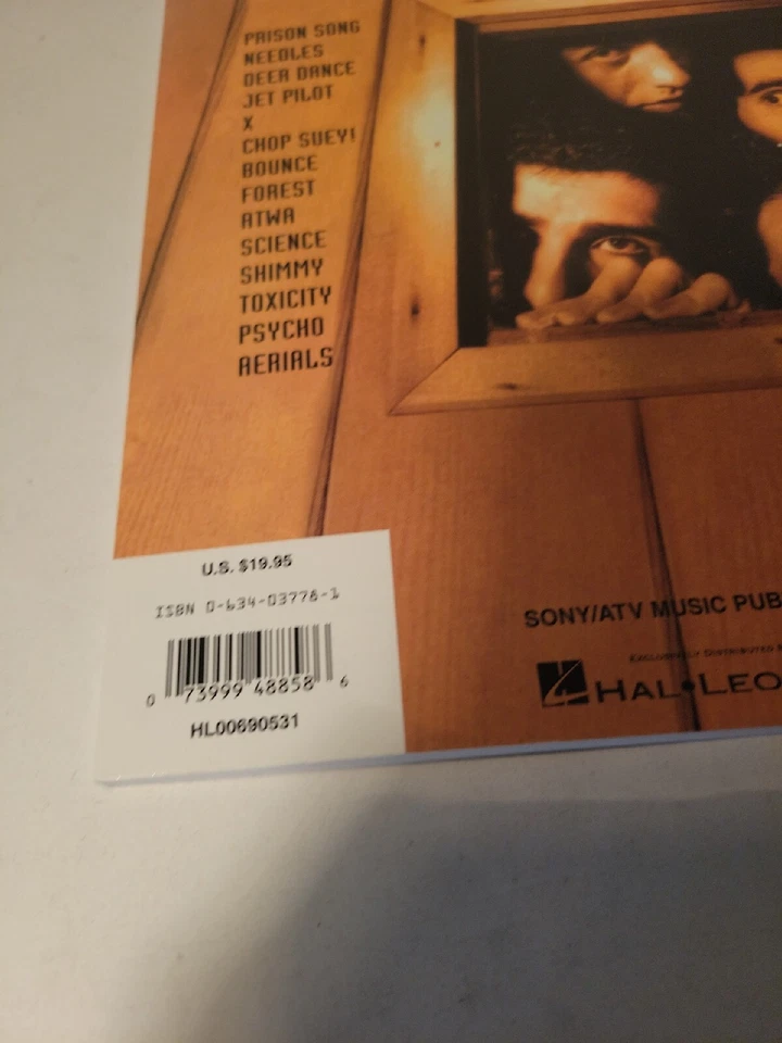 System Of A Down Toxicity Guitar Tablature Songbook Sheet Music - Image 3 of 4