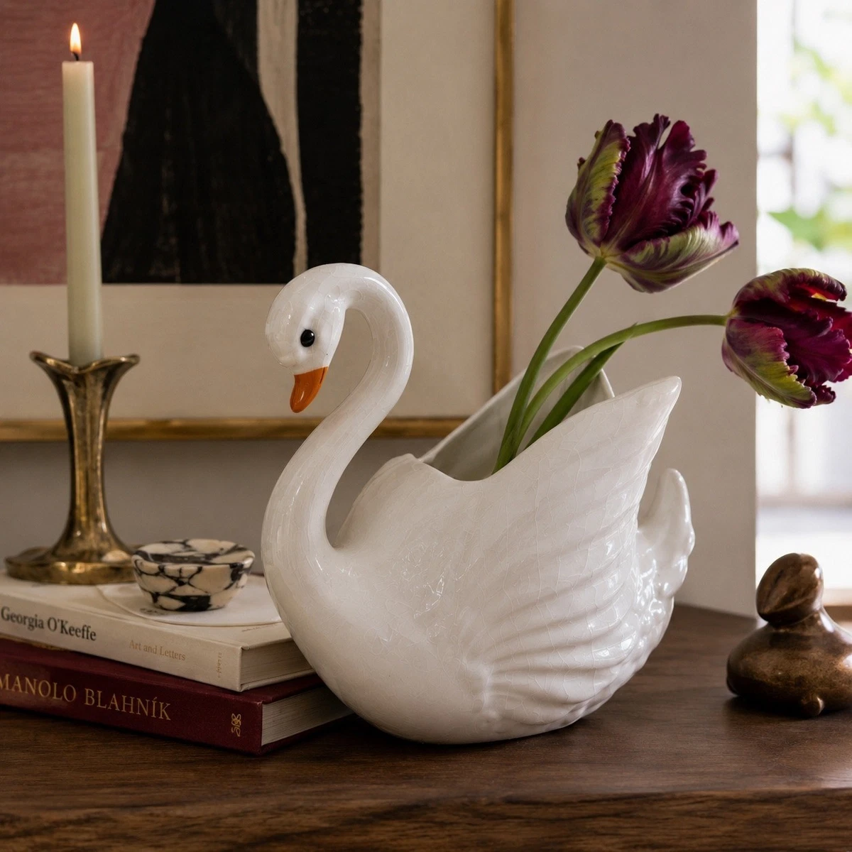 SWANさま専用 Swan Vases for sale | eBay