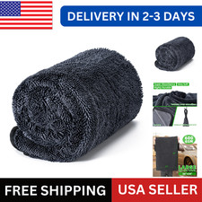 Large Microfiber Car Drying Towel, Ultra Absorbent Microfiber Cleaning 36x 24 US