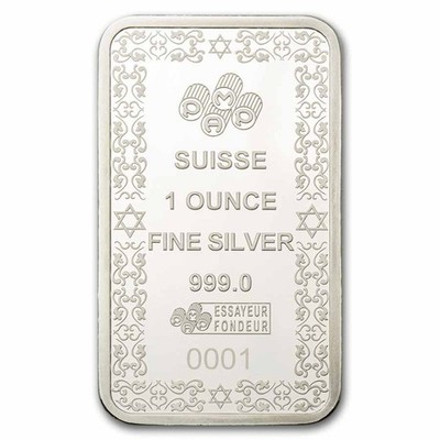 1 oz Silver Bar - PAMP Suisse Star of David | eBay
