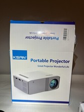 KSAN Portable Projector with Remote Control bundle