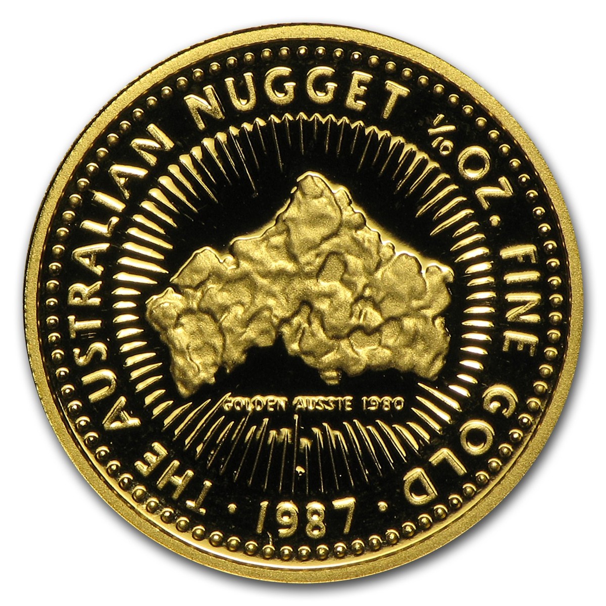 1987 Australia 1/10 oz Proof Gold Nugget | eBay