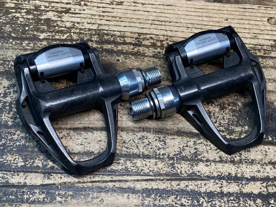 Педали крепления SHIMANO DURA-ACE PD-9000 SPD-SL черные первые пришли первыми поданы - Изображение 2 из 4