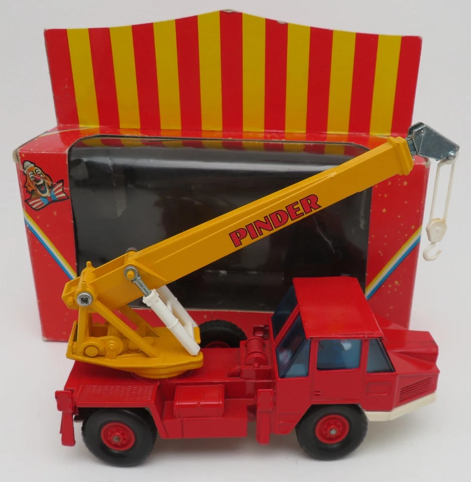 Verem Solido 1987 Camion Gru Strada Richier RC60 Circo Pinder 1/50 #801 Box - Immagine 4 di 4