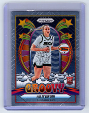 Panini 2025 Prizm WNBA Groovy Hailey Van Lith RC Rookie Chicago Sky #14