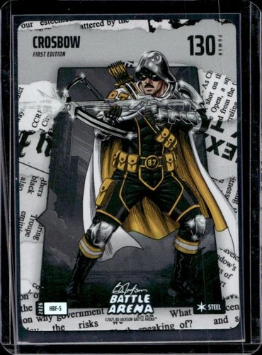 2026 Bo Jackson Battle Arena Griffey Crosbow Headlines Battlefoil Steel #HBF-5