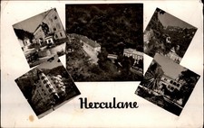 RPPC Herculane Romania vintage postcard s297