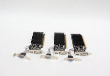 Lot of 3 EVGA NVIDIA GeForce 01G-P3-1303-KR1GB DDR3 SDRAM PCI Express x16