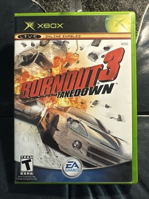 Burnout 3 Takedown Xbox Complete CIB