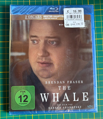The Whale - Brendan Fraser  BLU-RAY NEU