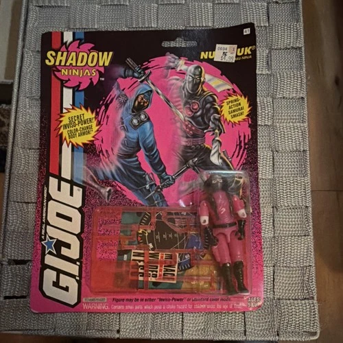 Hasbro G.I. Joe Shadow Ninjas Nunchuk Figure 1990s Spring Action Accessories