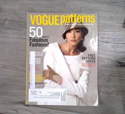 Vogue Patterns Magazine October 2014 Fabulous Fashions Sewing Craft