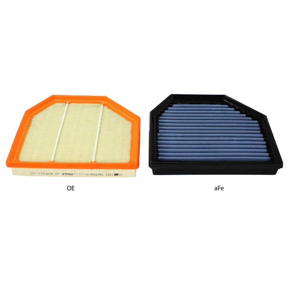 Filtro de aire de repuesto flujo magnum aFe para BMW M2/M3/M4/M5/M6 2012-2020 Foto 3 de 4
