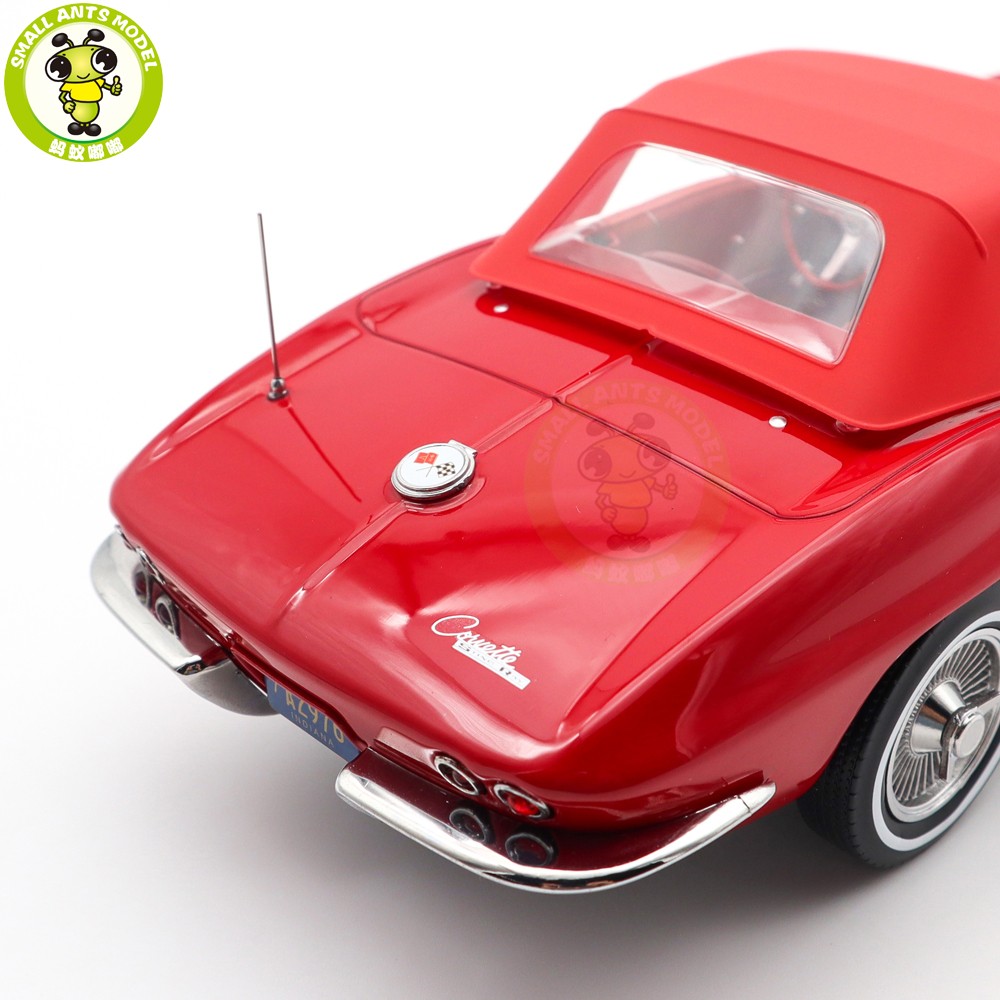 1/18 Chevrolet Corvette Sting Ray Convertible Norev 189056 Red