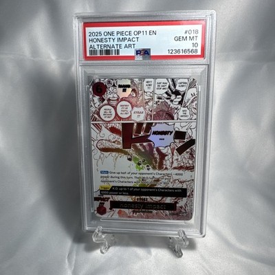 Honesty Impact (Alternate Art) OP11-018 A Fist of Divine Speed