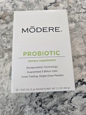 Modere Probiotic Support Dietary Supplement 1 Box, 30 Sticks