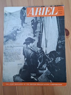 RARE Ariel BBC In House Magazine Doctor Who The Gunfighters Cover May 1966