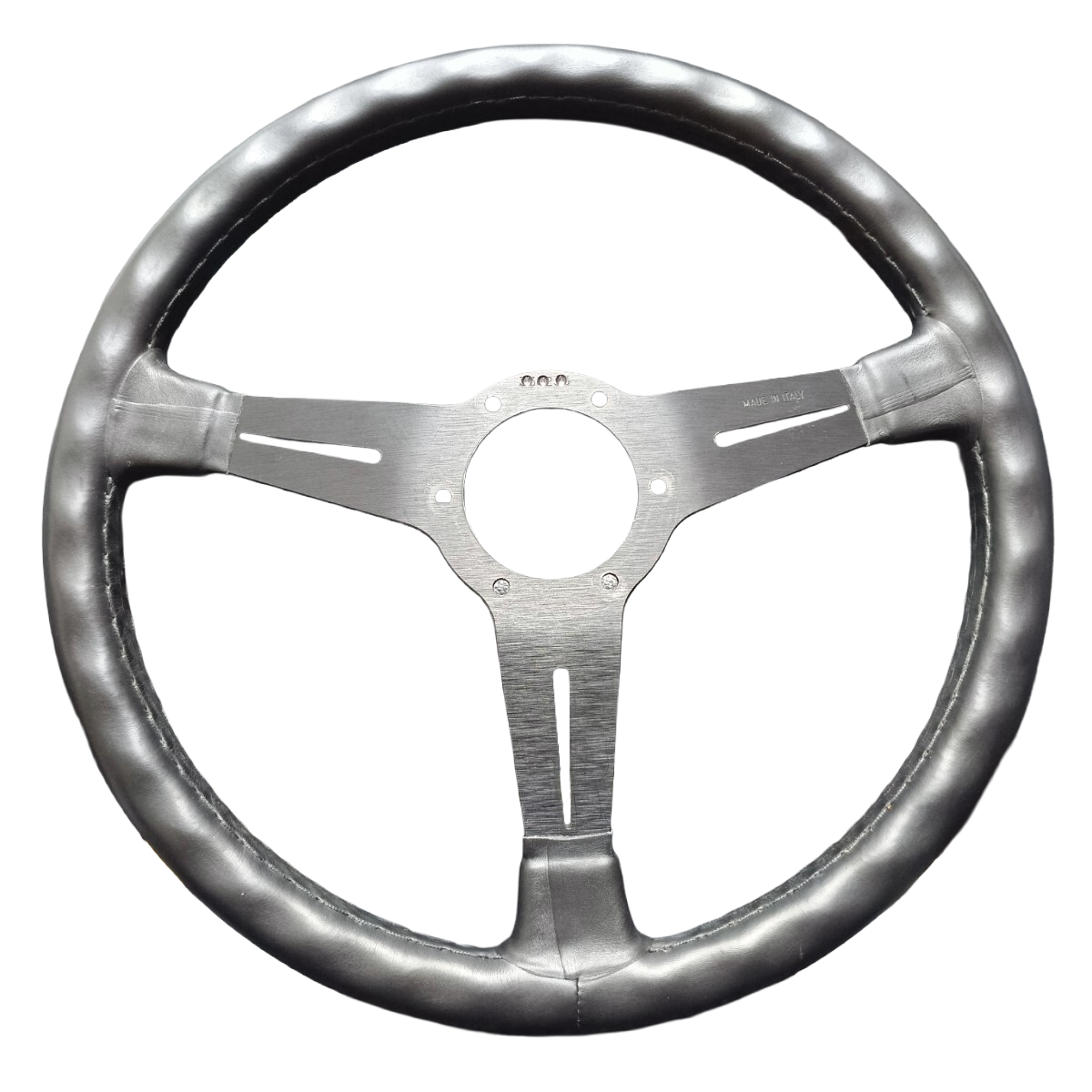 NARDI Classic Leather Steering Wheel 365mm Black JDM NA NB FD R32