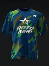 Custom Name ROTO GRIP - HUSTLE EARTH Bowling Jersey Short & Long Sleeve Shirts