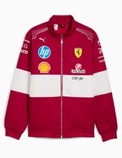 Image of PUMA Scuderia Ferrari Team Full Zip Racing Jacket Mens Size XL