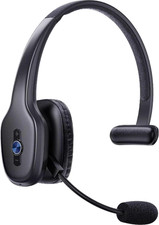 Truck Driver Bluetooth Headset with Mic, Single Ear Wireless Headset, Noise Canc