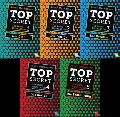 Robert Muchamore / Top Secret: Die neue Generation Band 1-5 plus 1 exklusive ...