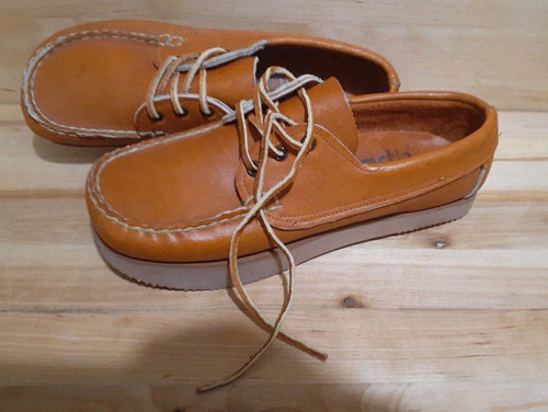 🌏 KALSO Earth 🇺🇲 USA VINTAGE NEU!!! mit Karton Gr. 6,5 Damen Leder Bootsschuhe - Bild 6 von 12