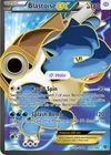 Pokémon TCG Blastoise EX Holo Card 200/165 Ungraded