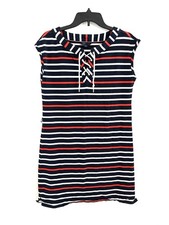 Tommy Hilfiger Size M Nautical Coastal Striped Dress