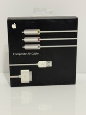 Apple iPod Composite AV Cable; For iPods with 30-Pin Connectors