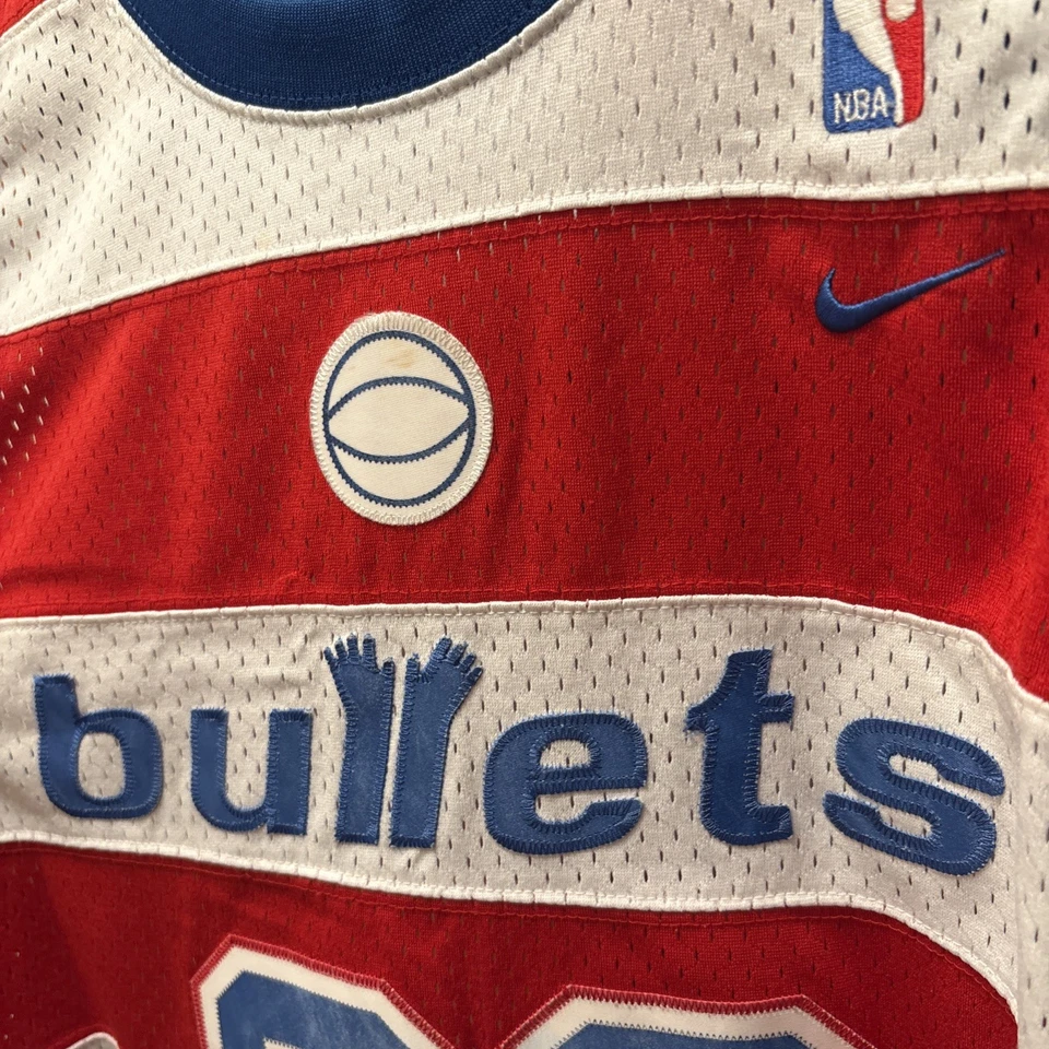  XL Vintage Nike NBA Bullets Michael Jordan Basketball Jersey supreme +2 length - Image 4 of 4