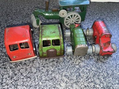 Triang Minic Clockwork Job Lot of 5 Original Vintage Made In England ...