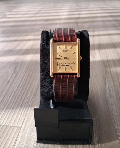 Vintage Seiko Tank Men's Watch – HYATT Corporate Edition Rare!