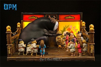 OPM-Studio Spirited Away Movie Scene Limited Collectibles Resin Model GK Statue