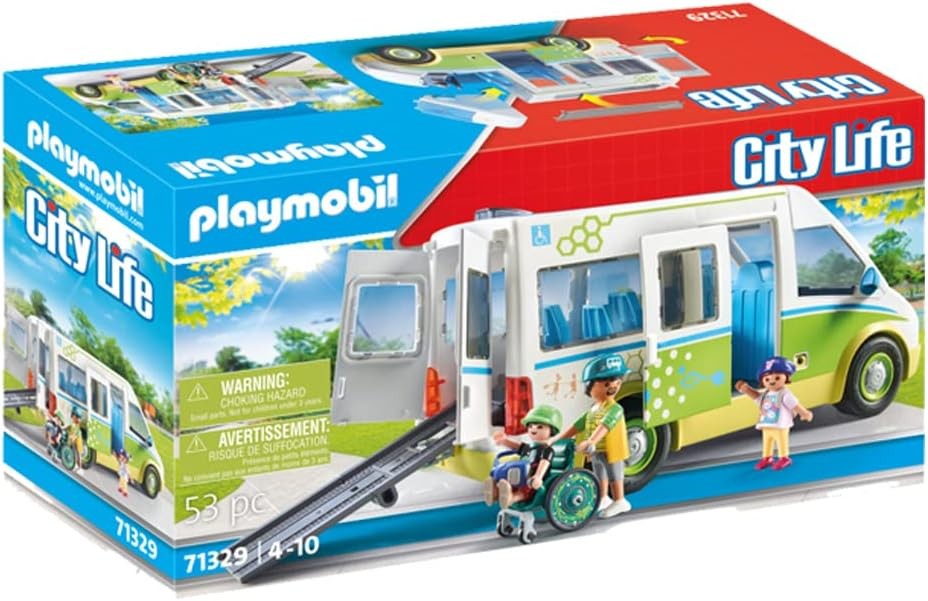Originale PLAYMOBIL City Life / 71329 - Scuola Bus - Immagine 2