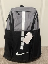 Nike Hoops Elite Pro Backpack Cement Grey White Black BA5554-012 Brand New