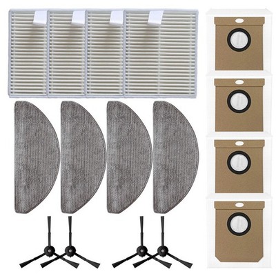 For Hoover HG4 For Hydro Pro Replacement Kit Side Brushes Dust Bags Filters