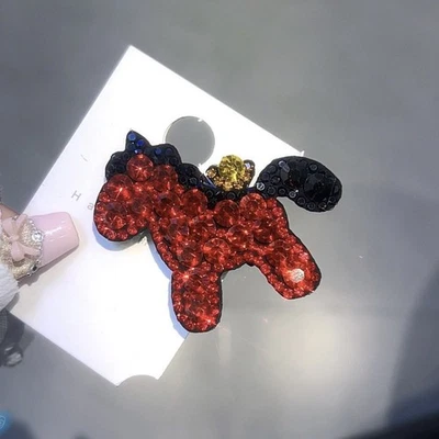 for For Women Hair Clip with Horse Theme and Rhinestone Accents for Daily Use - Image 1 of 4