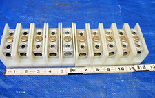 10 Square D 9080GE6 Terminal Blocks Excellent on din rail