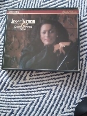 Jessye  Norman Live Geoffrey Parsons Piano CD Philips Digital Classics 1988