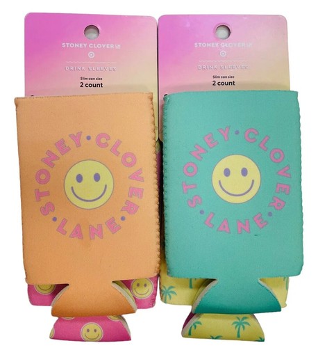 4 Stoney Clover Lane x Target Slim Dosen Getränkehülsen Kühler Koozie - Pastell - Bild 3 von 3