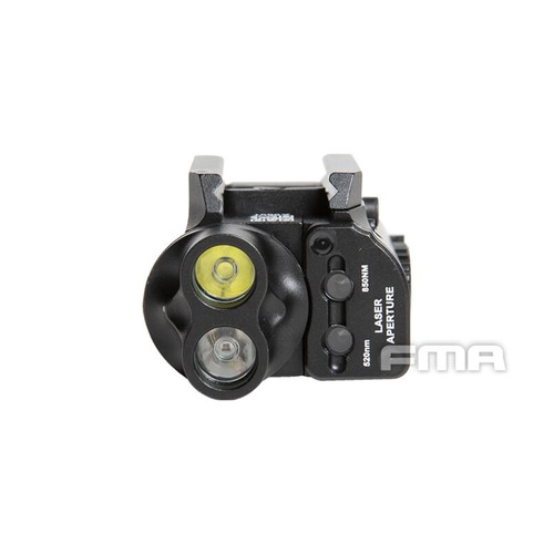 Linterna táctica FMA TB1407 luz láser roja para exteriores caza para riel guía - Imagen 13 de 25