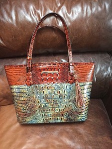 Brahmin Medium Asher Livingston Cedar Tote Handbag Ebay Brahmin Medium Asher Livingston Cedar
