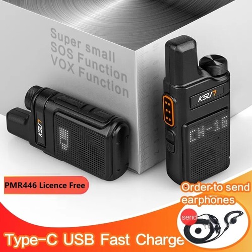 Walkie Talkie Mini zestaw bezprzewodowy Dwukierunkowa stacja radiowa Komunikator Transceiver